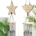 1PCS Metal Wind Chimes Yard Garden Bell Outdoor Indoor Window Bells Wall Hanging Decorations Wooden Wind Chime Home Decor Crafts. 
