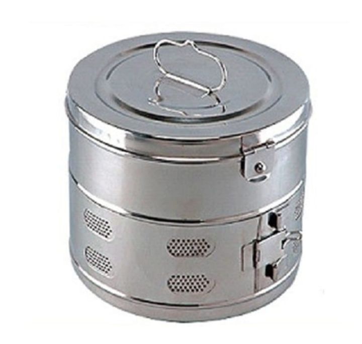 Drussing drum Stainless Steel 8 x 6 inch Medical Dressing Drum