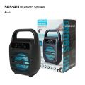Wireless Speaker Portable Bluetooth Speaker High Quality Wireless Bluetooth Speaker Portable Subwoofer Extra Bass with Led Light Speaker Bluetooth Rechargeable fm Radio Tf Memory Card Reader and USB Pen Drive Rechargeable Speaker Microphone Supported. 
