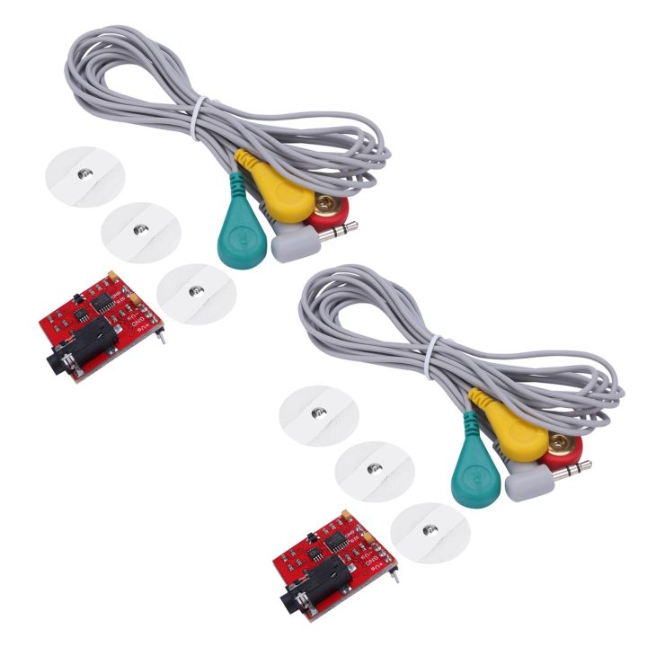 2X Muscle Signal Sensor Sensor Controller Detects Muscle Activity for ...