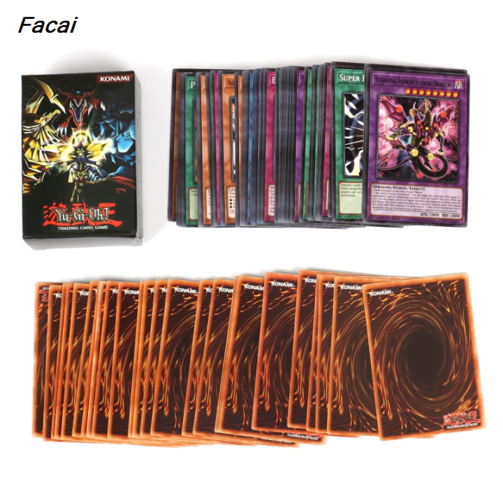 Facai%2066-148PCS%20Yugioh%20Cards%20with%20Tin%20Box%20Yu%20Gi%20Oh%20Card%20English%20Holographic%202025%20New%20Golden%20Letter%20Duel%20Links%20Game%20Card%20Blue%20Eyes%20Exodia%20-%20Image%204