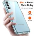 Samsung Galaxy A05s Shockproof Case - Transparent Protective Clear Back Cover Silicone Bumper Soft Case For Girls Boys Cute New. 