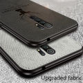 Biruiqu For Redmi 9 Hybrid Soft TPU Deer Pattern Leather Shockproof Case Cover. 