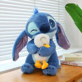 30cm Disney Plush Doll Stitch Lilo Doll Cute Duck Stitch Plush Stuffed Toy QINGHE. 