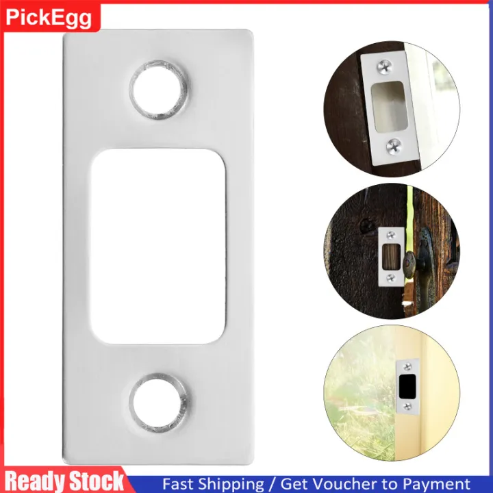 【ALLGOOD】1x💖💖💖Pickegg 2Pcs Lock Body Door Strike Plate Filler ...