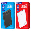 KAKUSIGA 10000mah Dual USB Power bank Mini Portable Slim Thin Safe 2.1A Charging Battery Powerbank. 