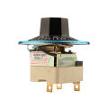 【The Timber Loft】3 Pins 50-300 Centigrade Knob Capillary Dial Thermostat 3-feet Tempering Switch Adjustable Temperature Regulator Nomally Closed. 