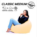 Classic Medium Fabric Beanbag. 