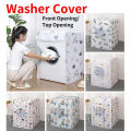 Waterproof washing machine cover. 