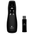 R400 Logitech® Wireless Presenter with Carrying Case. 
