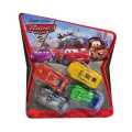 Disney Pixar Cars 4Pcs/Set   Lightning Mcqueen Cruz Jackson Storm Mater Metal Diecast Alloy Car Model Toys For Children. 