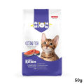 TAIYO Miow Miow Kitten 50g Ocean Fish Flavour, Dry Cat Food, Complete and Balanced Diet, Formulated with The Finest Natural Ingredients, Vitamins and Minerals. 