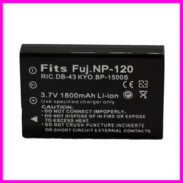 Fujifilm%20%20NP-120%20NP120%20FNP120%20DL17%20D-L7%20DB-43%20BP-1500s%20Battery%20for%20Fuji%20Fujifilm%20F10%20F11%20M603%20Zoom%20Pentax%20MX4%20MX550%20RICOH%20GX8%20300G%20500G%20-%20Image%202