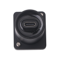 ARELENE USB USBC Type C Typec Female to Female F-F Panel Mount Extention Round Adapter. 
