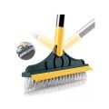 2 in 1 Brush and  Unique Design Go Deep Into the Dead Corner Gap Detachable Adjustment Versatile Floor Scrub Brush Floor Scrub Brush 2 In 1 Cleaning Brush Long Handle Removable Wiper Magic Broom Brush Squeegee Tile Kitchen Cleaning Tools​. 