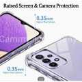 Shockproof Clear Case For Samsung Galaxy A52 4g 5g Back Cover Transparent Silicone Case Soft Airbag Bumper Lens Protection Cute Design For Girls Boys New. 