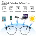 LouisWill Glasses Fashion Sunglasses Photochromic Auto Color Changing Sunglasses UV Protection Sunglasses Anti Blue Ray Driving Glasses Dual-Use HD Reading Glasses for Man and Woman. 