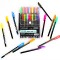 RHS Online 12/24/48 Colors Gel Pens Set Glitter Metallic Pen Kids Gift For Coloring Sketching Painting Drawing. 