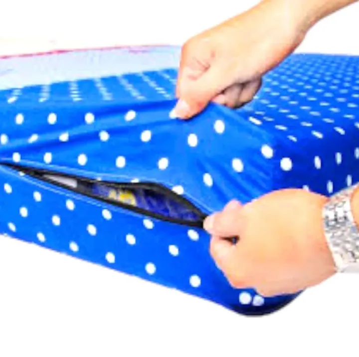 Mattress cover-Mattress Cover with Zip- for Protect Mattress Size - single(6X3),double(6X4),Twin(6X5)