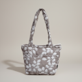 3Q Jacquard AVA Tote Bag – Premium Fabric Handbag for Casual & Work Use. 