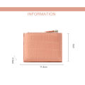David Jones Paris Crocodile Pattern PU Leather Wallet Card Holder Organiser for Women and Gilrs. 