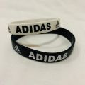 Black And White Wristband - 2 Pec. 