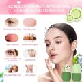 Face and Eye Reusable Ice Face Roller Ice Cube Mold Puffiness Relief Tighten Skin Silicone Ice Cube Massager for Brightening Skin Anti- wrinkles Reducing Acne. 
