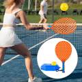 Tennis Trainer Ball with String Tennis Practice Rebounder Tennis Racket Durable Tool Tennis Solo Training for Park Home Gym Exercise. 