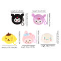Cute Plush Money Change Pouch Cartoon Cinnamoroll Kuromi Coin Purse Small Wallet Key Bags For Girls Kids Gift. 
