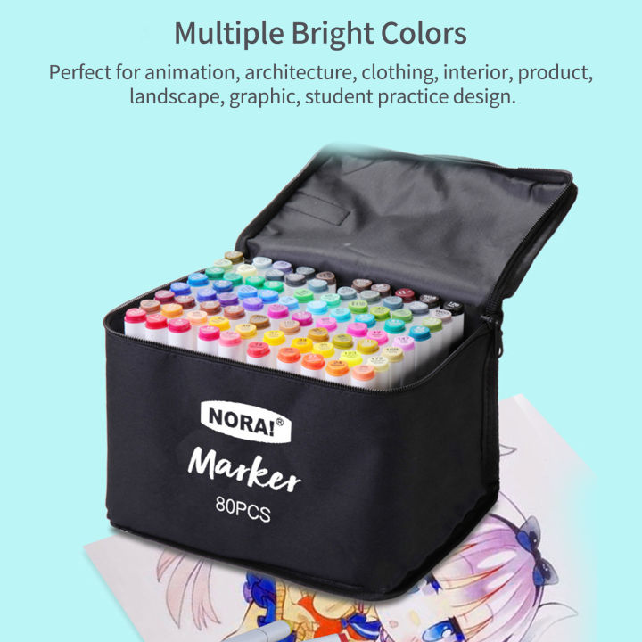 30/40/60/80%20Colors%20Alcohol%20Markers%20Set%20Double%20Tipped%20Colored%20Pens%20Fine%20Point%20Art%20Markers%20Packed%20in%20Cloth%20Bag%20for%20Kids%20Adult%20Coloring%20Drawing%20Illustrations%20Artist%20Sketching%20-%20Image%206