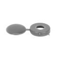 200 Pcs Screw Cap Plastic Hinged Screw Head Covers Screw Cover Caps Snap-on Decor. 