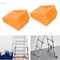 2x Extension Ladder Feet Pad Portable Step Ladder Feet for Hotel Wood Tiles. 