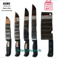 5Pcs Kiwi Knife Set + 1 Extra Free Surprise Gift. 