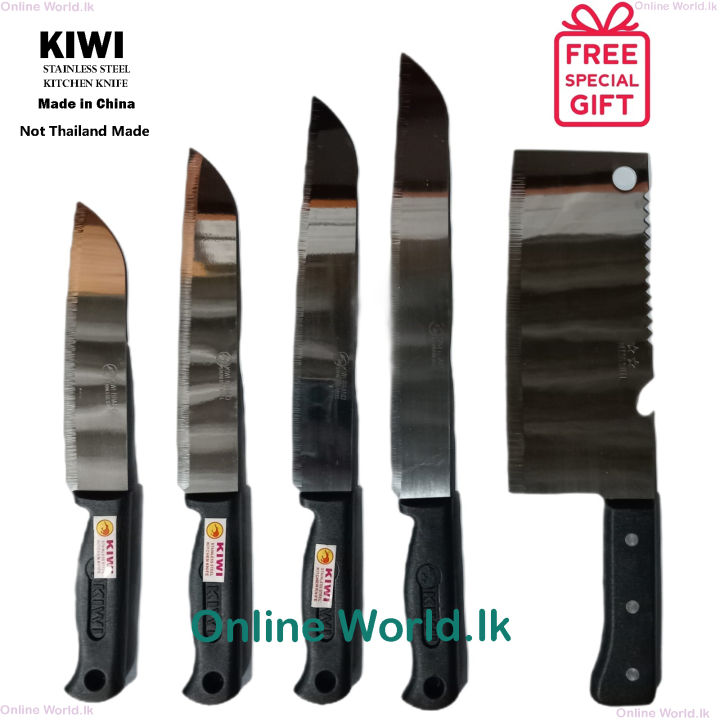 5Pcs Kiwi Knife Set + 1 Extra Free Surprise Gift