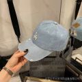 Same Material NY Team Jin Yangji Yaman Hat New Style Logo Hole Baseball Cap Denim New Men and Women Baseball Cap ﹑. 