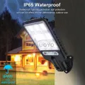Auoyo Solar Light LED Outdoor Lights 72COB Solar Motion Sensor Flood Light IP65 Waterproof spotlight 3 Modes So-lar Street Lights Wall Lights for Garden. 