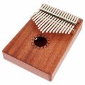 Kalimba 17 Keys Thumb Piano with Casing, Tune Hammer and Study Instruction,Portable Mbira Sanza Finger Piano,Gift for Kids Adult Beginners Professional. 