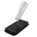 DIY Leather Electric Brass Soldering Copper Iron Tip Leather Craft Press Edge Sealing Machine Soldering Stand Tool. 