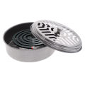 Mosquito Coil Holder Coil Incense Burner with Mesh Stand Camping Garden. 