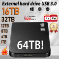 1TB External SSD Hard Drive HD Externo 2TB USB3.0 Mini Portable HDD M.2 Hard Disk for Laptops Smartphone PC MAC TV. 