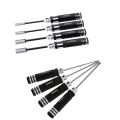 RC Model Tool 4Pcs Hex Screw Drivers Hex Nut Socket Wrench Sleeve Wheel Spanner 4.0/5.5/7.0/8.0mm Black 4 Pcs 1.5mm 2.0mm 2.5mm 3.0mm Hexagonal Screwdriver. 