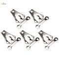 5 Pairs Skirt Hooks Sewing Hook, Sewing Clothing Fixing Tools, Metal Fasteners Press Studs for Skirt Dress Sewing and Crafting. 