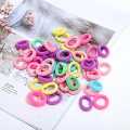 100pcs Multi Color Small Size Elastic Hair Bands Hair Rubber Band For Kids/Girls/Women girly cute fashion rubber band elastic hair rope hair accessories. 