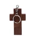 New specials Cross USB Flash Drive Free Custom Logo Pen Drive Crucifix Memory Stick Wooden Box Transparent Lid Pendrive 128GB 64GB 32GB 16GB. 