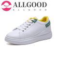 【ALLGOOD】Latest Spring Autumn White Shoes Women Platform Shoes Woman Fashion Sneakers High Quality PU Casual Shoes Ladies Shoes Loafers. 