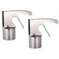 2 Pcs Ice Cream Scoop Big Volume Scoop Cylindrical Ice Cream Scoop with Trigger Release Ice Cream Accessories. 