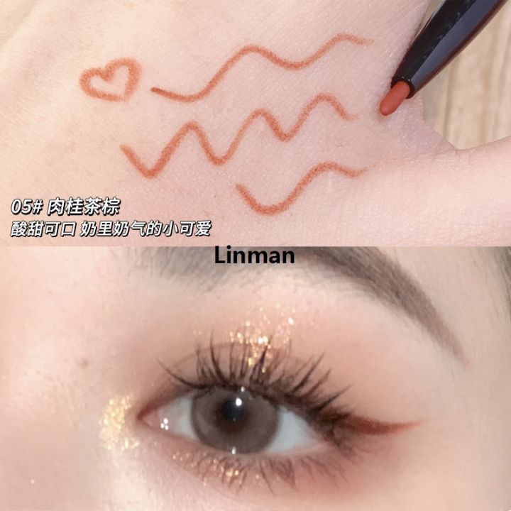 Linman%20xixi%20color%20slim%20gel%20eyeliner%20pen%20sweat%20resistant%20no%20smudOriginalge%20white%20brown%20pseudo%20plain%20makeup%20beginner%20eyeliner%20D515%20-%20Image%207