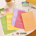 Organizer Festival Snack Colorful Wedding Christmas Plaid Gift Bag Kraft Paper Bag Storage. 