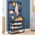 Multi-Corner Simple Floor Cloth Rack - Size : 60x29.5x172 Cm. 