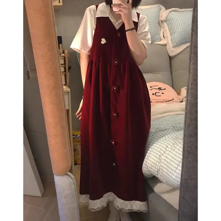 Spring%20and%20Summer%20Clothes%20for%20Women%202024%20New%20Skirt%20Women's%20Loose%20Korean%20Style%20Student%20Hot%20Girl%20Top%20Gentle%20Style%20Wear%20a%20Whole%20Set%20-%20Image%208